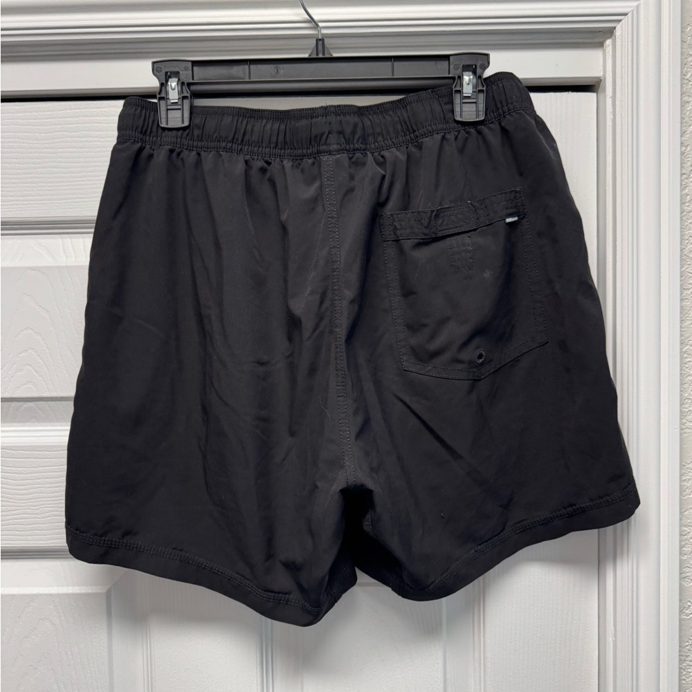 VUORI Men’s Lined shorts Black. Drawstring waist. - Picture 3 of 8